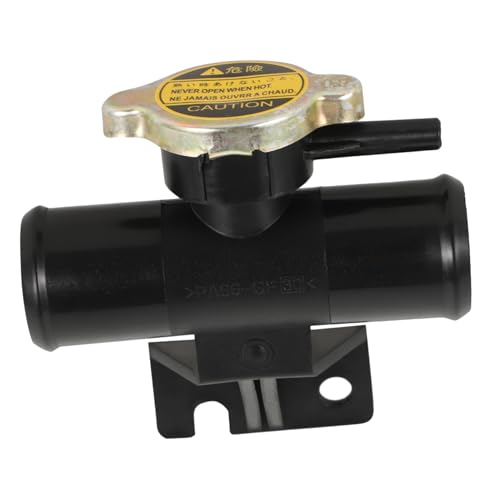 DRESSOOS Car Radiator Filler Neck Water Cooling Cap Coolant Adapter for Easy Installation Compatible Functionality of Your Vehicle Cooling System