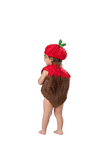 Disfraz Fresa Cubierta de Chocolate para Bebés 4-6 Años miniatura 6