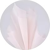 MLSG 96 Sheets Tissue Flower Wrapping Paper Cotton Wrapping Flower Paper Withdrawable Lining Paper Non-woven Waterproof Floral Bouquet Wraps For Florist Packaging Arrangement (Peach Pink)