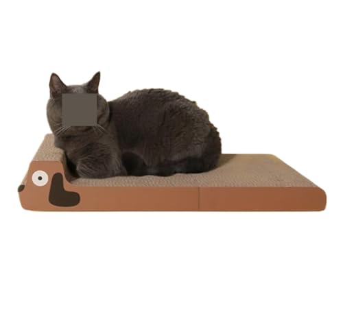 爪とぎパッド 屋内猫用折りたたみ猫スクラッチャーパッド長期的なリサイクル可能な段ボールスクラッチボード 室内猫用おもちゃ