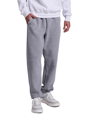 Russell Athletic Men's Dri-Power Closed-Bottom Sweatpants with Pockets,Oxford,XX-Large
