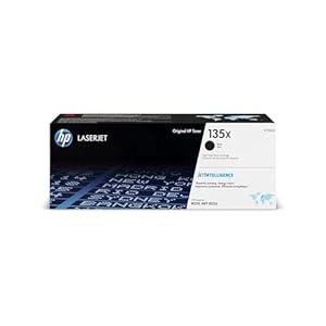 HP 135X W1350X Toner Noir grande capacité Authentique pour HP LaserJet M209 / M234, XL
