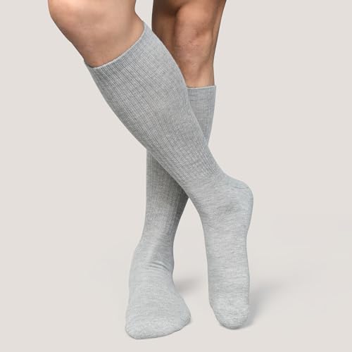 Image of Cotton Crew Socks for Womens Lightweight Casual Wear Business Socks Multi Color Options Size 6-9