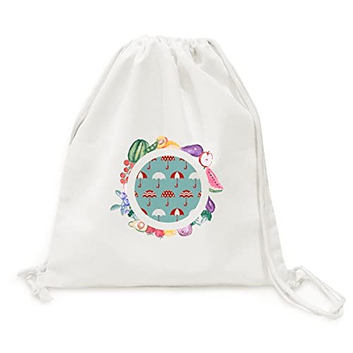 Sac en tissu pliable soleil et pluie pour le marché de fruits frais