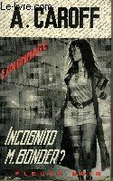 Incognito M. Bonder? B003FSDSKI Book Cover