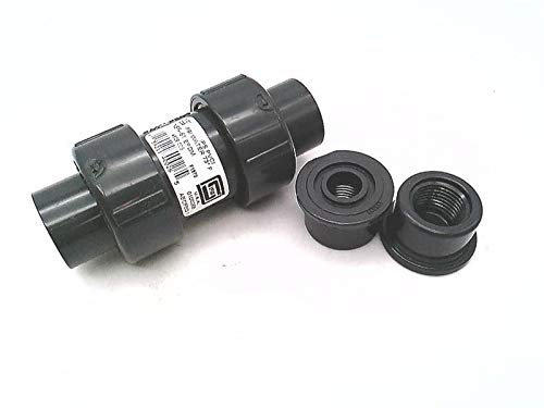 SPEARS 4529-005 235 PSI, Ball Check Valve, Socket/FNPT, PVC Body, Industrial, TU 2000, 1/2