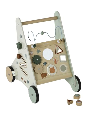 VERTBAUDET Chariot de marche avec freins en bois FSC® Green Forest TU
