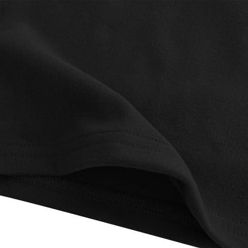 Kids Mock Neck Thin Fleece Base Shirt Casual Soft Long Sleeve Pullover Blouse Trendy Comfy Solid Tops for Boys Girls2