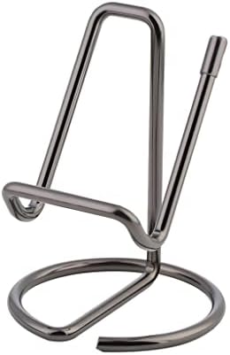 Metal Card Holder Business Office Desktop decoration Mobile phone holder reading display rack image 2
