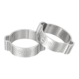 Conçues for une installation rapide et facile, ces pinces peuvent être serrées ou desserrées sans effort avec un tournevis standard.