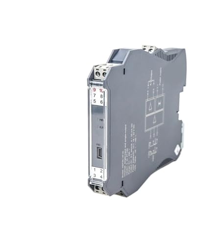 FTMRBOQI Aislador de conversión de señal del transmisor de Temperatura termopar PT100, 1 Uds.(1 in 1 out,PT100 IN 0-10V out_18-32)