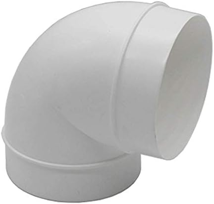 Kair Connettore Femmina Rotondo Da 100mm Per Tubi Flessibili - SYS-100 DUCVKC11 - Raccordo Filettato Per Canalizzazioni - 3