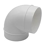 Kair Ventilation Ltd - Codo para tubo de ventilación (100 mm)