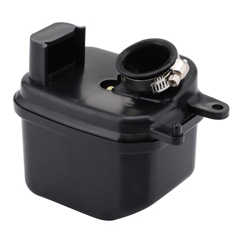 GOOFIT Filtro Aire Moto Caja Grupo Limpiador Motocross reemplazo para PY50 QT50 PW50 Pit Pocket Bike Scooter Negro