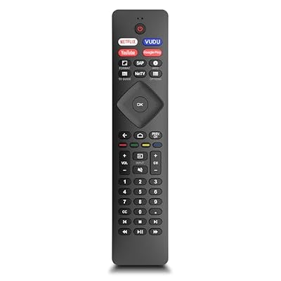 Replacement Remote for Philips Smart TV Remote Control, Universal for Philips 4K UHD Android Smart TVs
