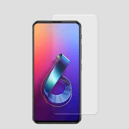 Image of EmBed Matte Fiber Display Guard for Asus Zenfone 6 ZS630KL - Unbreakable, Ultra-Thin, Lightweight Matte Finish Screen Protector with Easy Installation Kit