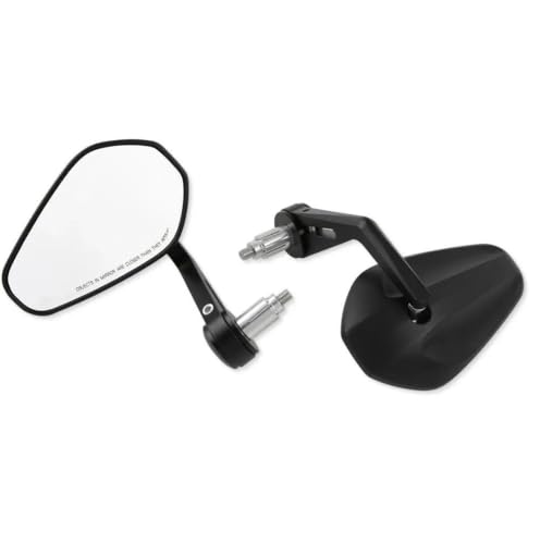 Espejos retrovisores para motocicleta con cristal antirreflejo de 22mm