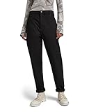 Mittelhoher Bund G-STAR RAW Damen Boyfriend Tapered Chino, Schwarz (dk black D20070-C072-6484), 29