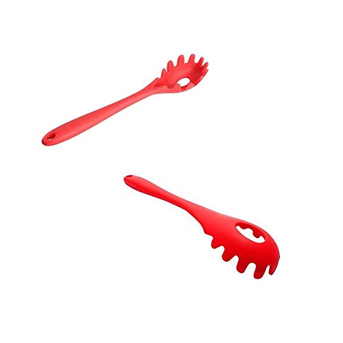 Pegador De Massa Em Silicone Vermelho