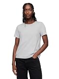 GAP Women's Short Sleeve Organic Vintage Crew Neck TEE, Heather Grey, Medium