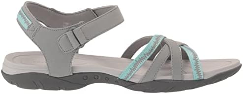 Easy Spirit Women's EDINE3 Flat Sandal, Green 310, 12 | Image 5