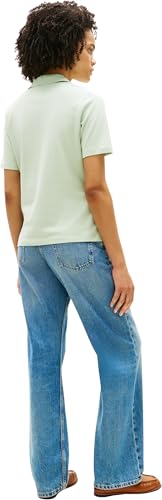 Tommy Hilfiger Damen Poloshirt Kurzarm 1985 Pique Regular Fit, Grün (Gentle Jade), S 2