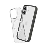 RHINOSHIELD [iPhone 16 Plus] MagSafe対応 Mod NX ケース 耐衝擊 米軍MIL規格 衝撃吸収 傷 指紋 防止 薄型 軽量 - グラファイト