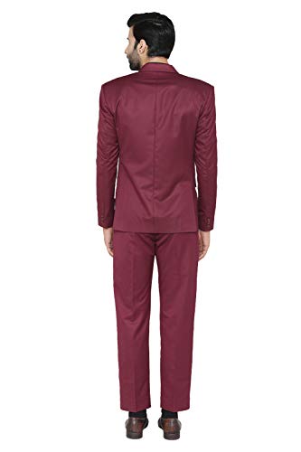 Image of WINTAGE Men's Polyester Cotton and Evening 2 Pc Suit