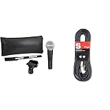 shure funkfrequenzen Produkt 1: Zubehör: Tasche, Kabel-Klett, Mikrofon-Klemme