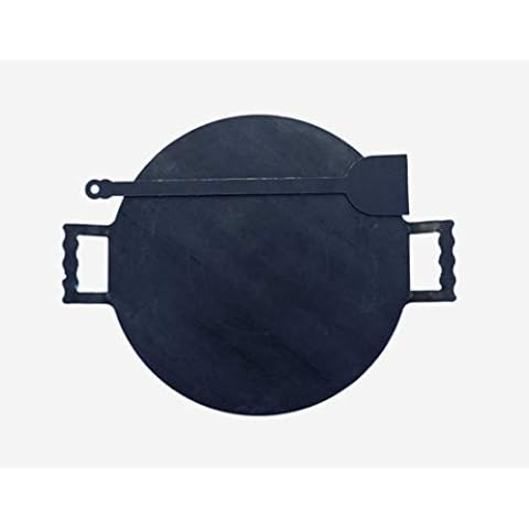 Nakshathra Pure Iron tawa for dosa/rotti 12inch 5mm (Flat) Cover
