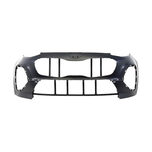 Image of FitParts Compatible with Kia Sportage 2020-2022 Front Bumper Cover | Primed, Without Parking Sensor Holes, FWD, Ready to Paint, OEM 86511D9500, KI1000206