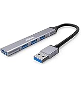 LETLEX 4in1 USB Hub 3.0 USB Port Expander USB Extender USB Type A Hub Multiport Adapter USB Port ...