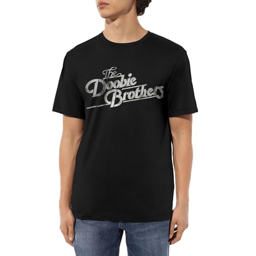 Mens Short Sleeve Crewneck Tshirts for Doobie 1972 Brothers Tops Hiphop T-Shirt-2