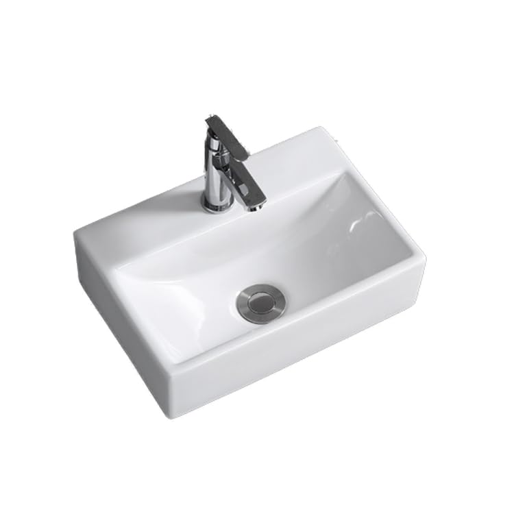 台上盆 陶器の洗面台 トイレ 芸術の盆 バルコニー 洗面台 Amazon | 洗面台セット洗面ボウル ガーデンシンクキッチンシンク