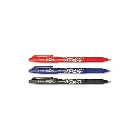 PILOT Frixion 3 BL-FR7 - Bolígrafos Borrables 0.7mm (Negro, Azul, Rojo) Cover