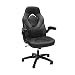 OFM Essentials Collection Racing Style Bonded Leather Gaming Chair, in Gray