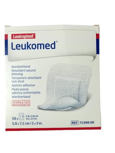 Image of Leukomed Absorbent Wound Dressing cm 5.0 x 7.0cm - 15 PCS