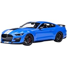 AUTOart GT 500 Grabber Blue with White Stripes 1/18 Model Car 73094