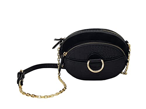 Sac Angel cro Noir Kate Lee un design intemporel aux finitions soignées
