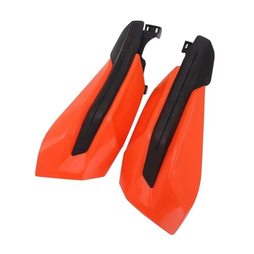 Protège-mains moto plastique haute résistance orange pour EXC EXCF 450 500