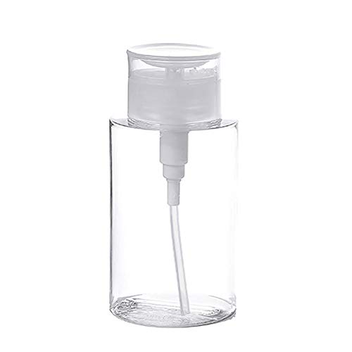 Preisvergleich Produktbild Beeria Reiseflaschen, tragbar, handgepresst, transparent, Kunststoff, Leere Flaschen, Toilettenartikel, Flüssigkeitsbehälter zum Nachfüllen von Shampoo, Lotionen, Cremes, Kosmetika