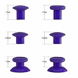 eXtremeRate ThumbsGear Interchangeable Thumbstick for Xbox Controller - Improve Comfort - Purple 3 Height Domed & Concave Grips Ergonomic Adjustable Joystick for Xbox Core, for Xbox One S/X/Elite - Image 4