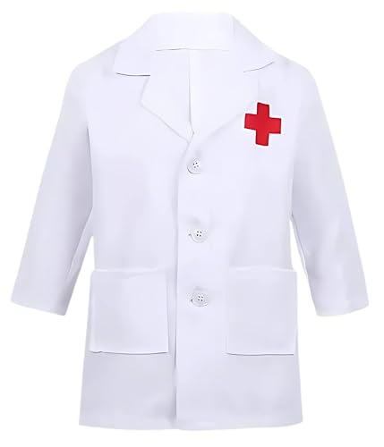 Image of FANCY DRESS WORLD Kids Community Helpers Doctor's & Nurse's Coat|Costumes for boys & girls