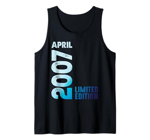 Edición Limitada Abril 2007 Camiseta sin Mangas