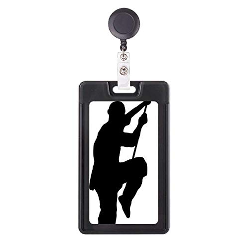 Porte-badge rétractable Shaolin chinois avec cordon pour club d'arts martiaux