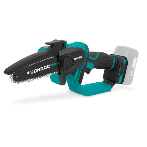 Mini Motosega 20V, Lama 152Mm, Taglio 127Mm, Softgrip, Leggera 1.28Kg, Cambio Rapido, Sicurezza