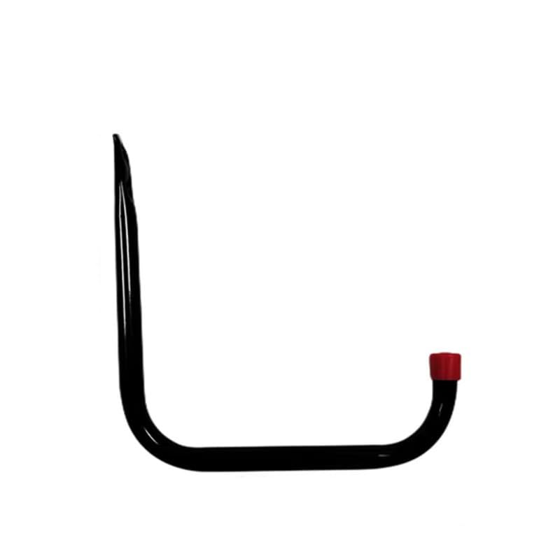 Chenhw Garaje almacén jardín bicicleta organizador y almacenamiento negro sombrero rojo gancho resistente trompeta