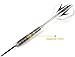 CUESOUL 30 Grams Tungsten Steel Tip Darts Set 95% Tungsten with Luxury Case