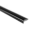 Trim-Lok PVC Lip Guard, Black with 3M Acrylic Foam Tape, Paintable - 9/16" Width, 25' Length - Perfect for Running Boards, Camper Shells, Spas, Car Fenders, and More