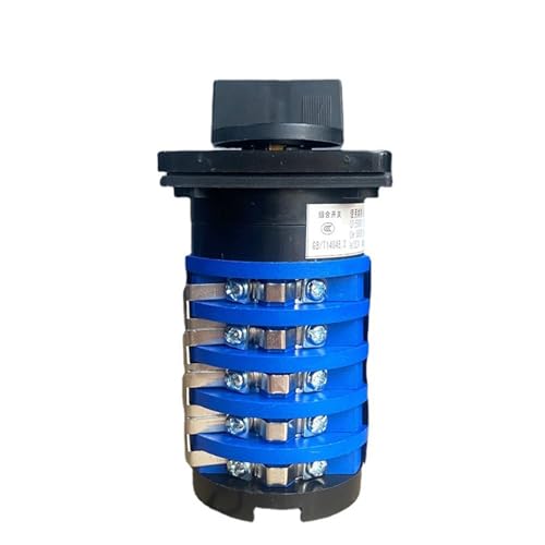Interruptor rotatorio KDHC-32/5 * 10 con selector de 5 fases a 380V 3